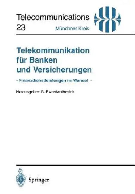 Telekommunikation Für Banken Und Versicherungen (English, Gerd Ewerdwalbesloh)