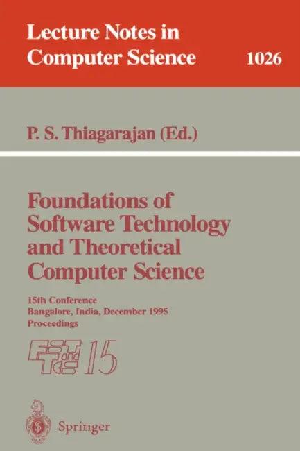 Foundations of Software Technology and Theoretical Computer Science (English, P. S. Thiagarajan)