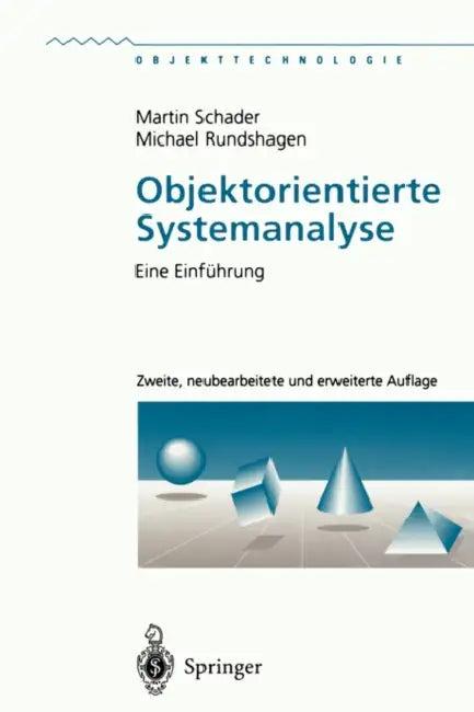 Objektorientierte Systemanalyse (English, Martin Schader | Michael Rundshagen)