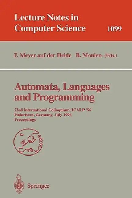 Automata, Languages and Programming (English, Friedhelm Meyer Auf Der Heide | Burkhard Monien)