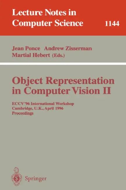 Object Representation in Computer Vision II (English, Jean Ponce | Andrew Zisserman | Martial Hebert)