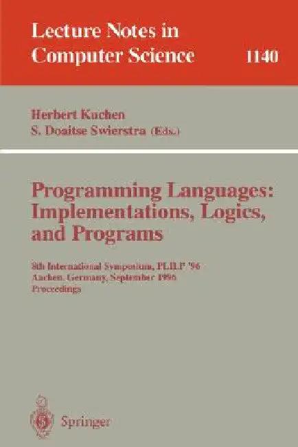 Programming Languages (English, Herbert Kuchen | S. Doaitse Swierstra)