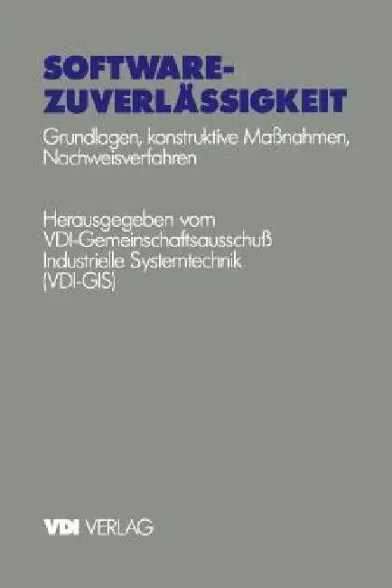 Software-Zuverlässigkeit (English, VDI-Gemeinschaftsausschuß Industrielle S)