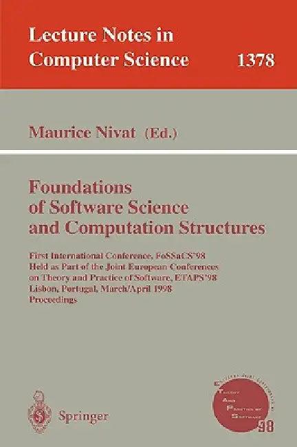 Foundations of Software Science and Computation Structures (English, Maurice Nivat)