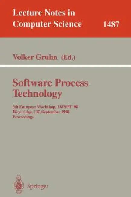 Software Process Technology (English, Volker Gruhn)