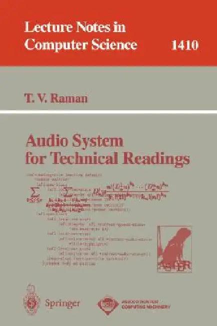 Audio System for Technical Readings (English, T. V. Raman)