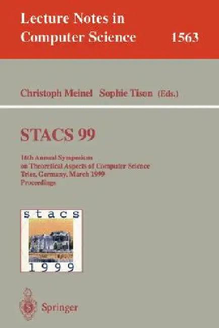Stacs 99 (English, Christoph Meinel | Sophie Tison)