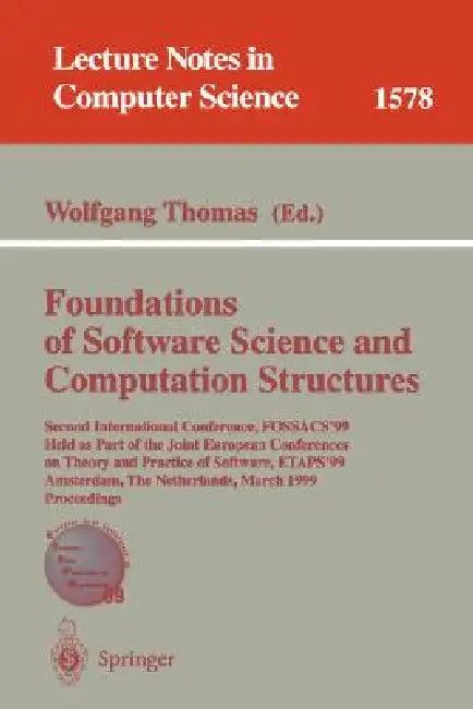 Foundations of Software Science and Computation Structures (English, Wolfgang Thomas)