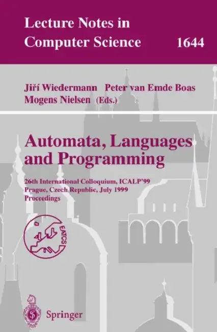 Automata, Languages and Programming (English, Jiri Wiedermann | Peter Van Emde Boas | Mogens Nielsen)