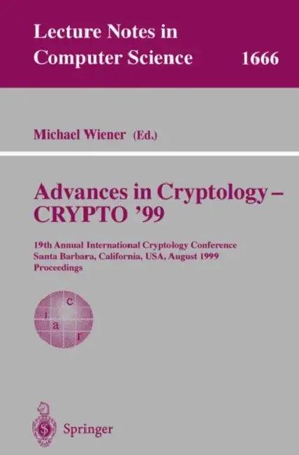 Advances in Cryptology - Crypto '99 (English, Michael Wiener)