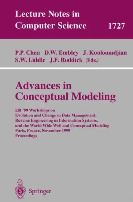 Advances in Conceptual Modeling (English, Peter P. Chen | David W. Embley | Jacques Kouloumdjian)