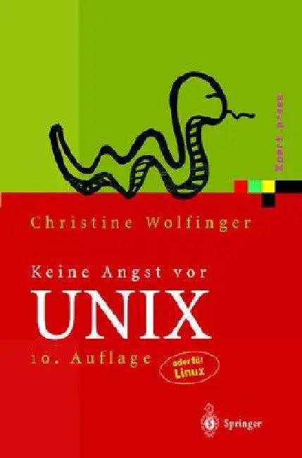 Keine Angst VOR UNIX (English, Christine Wolfinger)