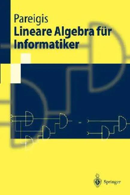 Lineare Algebra Für Informatiker (English, Bodo Pareigis)