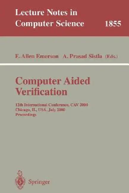 Computer Aided Verification (English, E. Allen Emerson | A. Prasad Sistla)