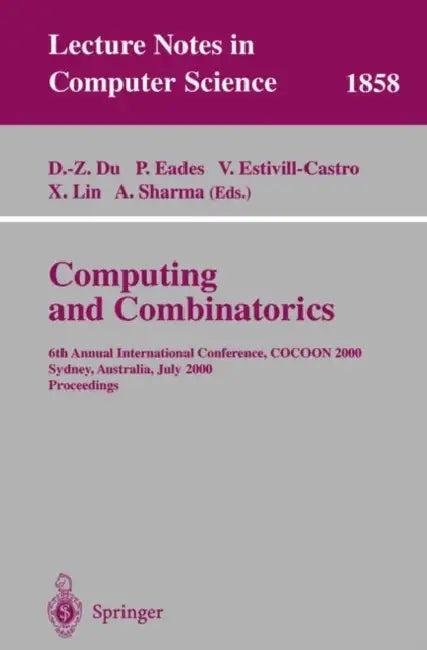 Computing and Combinatorics (English, Ding-Zhu Du | Peter Eades | Vladimir Estivill-Castro)