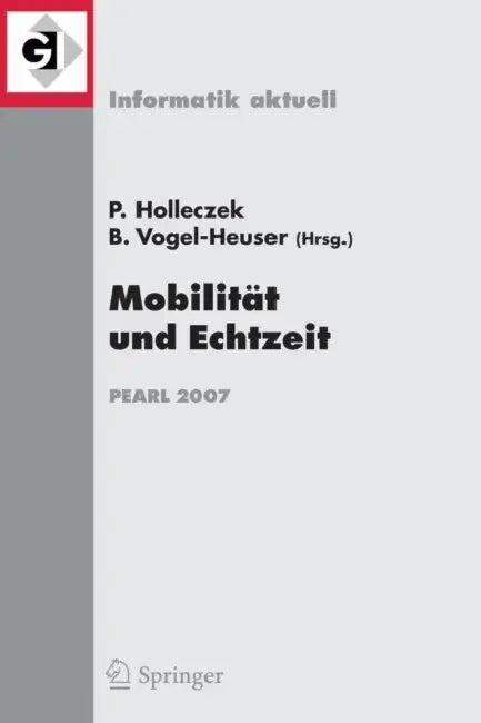 Mobilität Und Echtzeit (English, Peter Holleczek | Birgit Vogel-Heuser)
