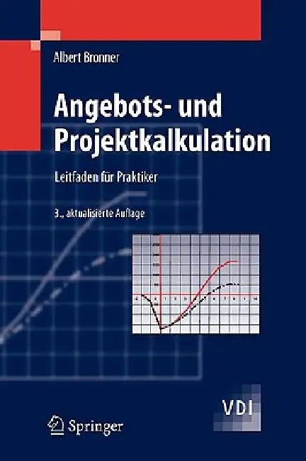 Angebots- Und Projektkalkulation (English, Albert Bronner)