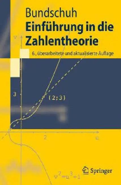 Einführung in Die Zahlentheorie (English, Peter Bundschuh)