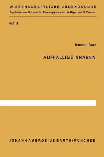 Auffällige Knaben (English, S. Neupert | G. Vogl)