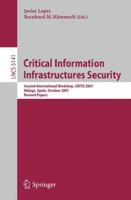 Critical Information Infrastructures Security (English, Bernhard Hämmerli)