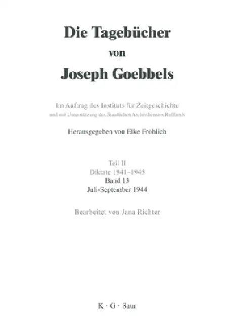 Juli - September 1944 (English, Jana Richter)