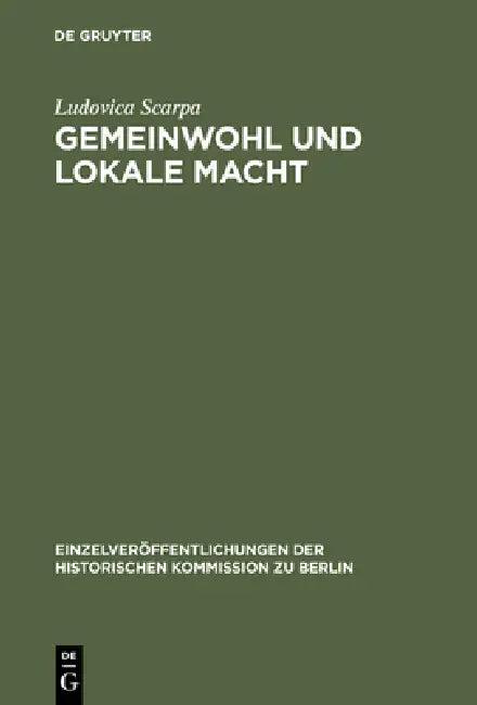 Gemeinwohl und lokale Macht (English, Ludovica Scarpa)
