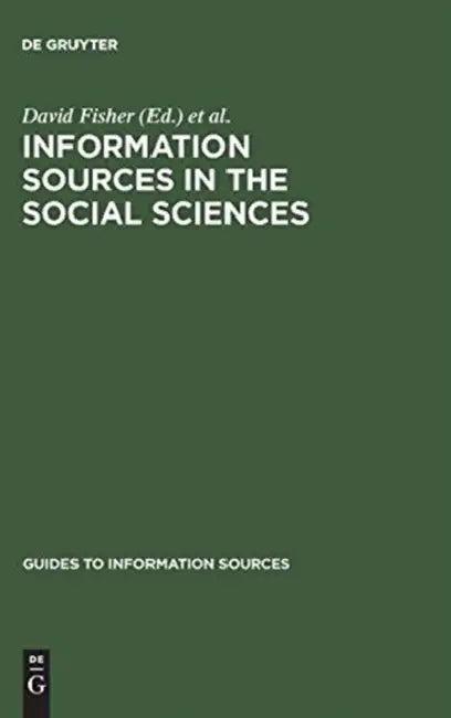 Information Sources in the Social Sciences (English, David Fisher | Sandra Price | Terry Hanstock)