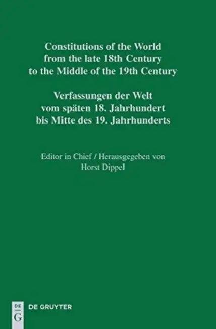Constitutional Documents of Colombia and Panama 1793-1853 / Documentos Constitucionales de Colombia (English, Bernd Marquardt)