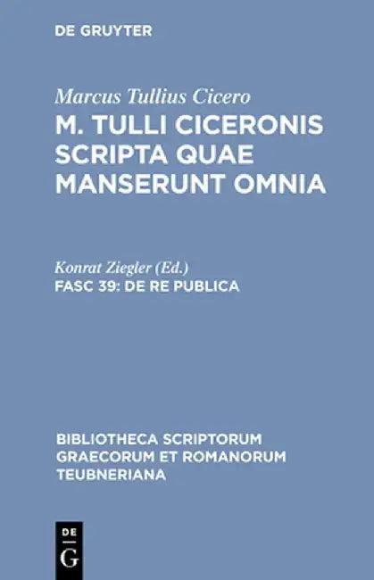 de Re Publica (English, Konrat Ziegler)
