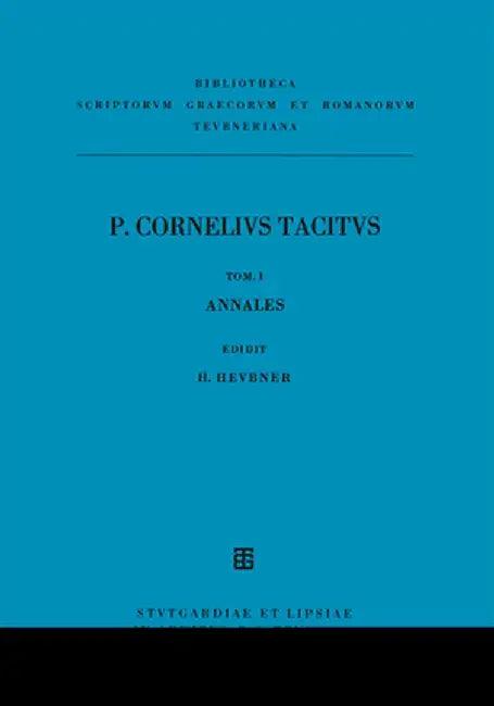 AB Excessu Divi Augusti (Annales) (English, P. Cornelius Tacitus)