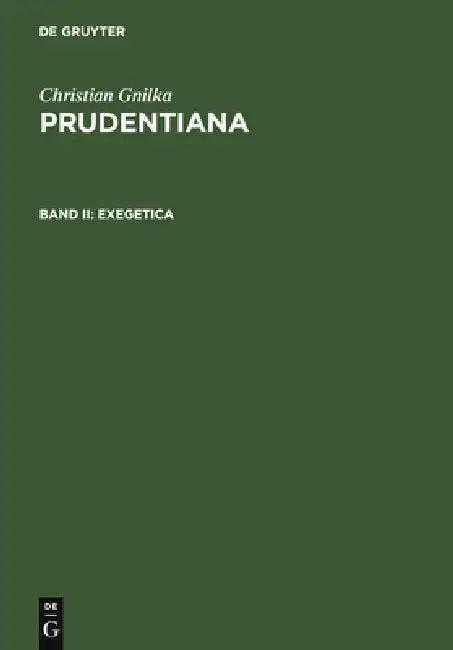 Exegetica (English, Christian Gnilka)