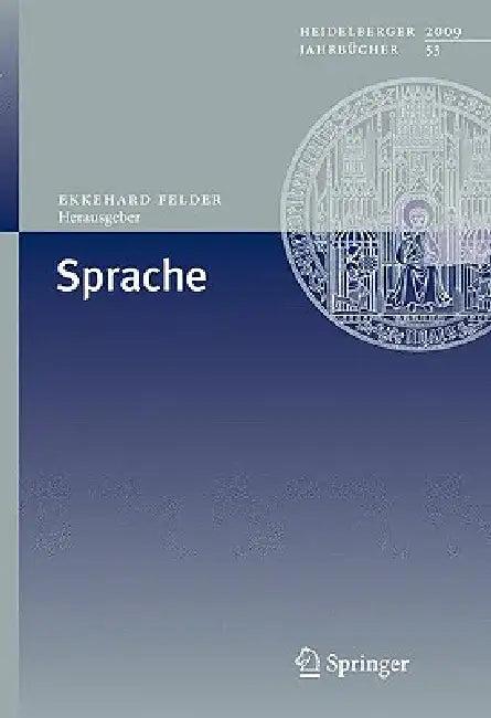 Sprache (English, Ekkehard Felder)