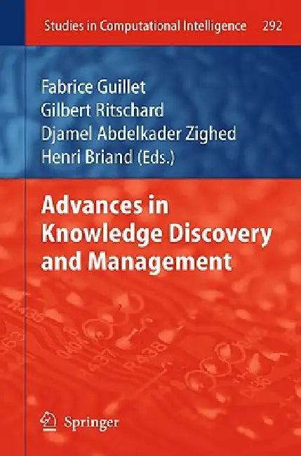 Advances in Knowledge Discovery and Management (English, Fabrice Guillet | Gilbert Ritschard | Djamel A. Zighed)