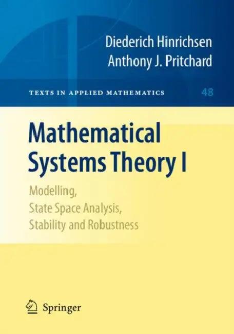 Mathematical Systems Theory I (English, Diederich Hinrichsen | Anthony J. Pritchard)
