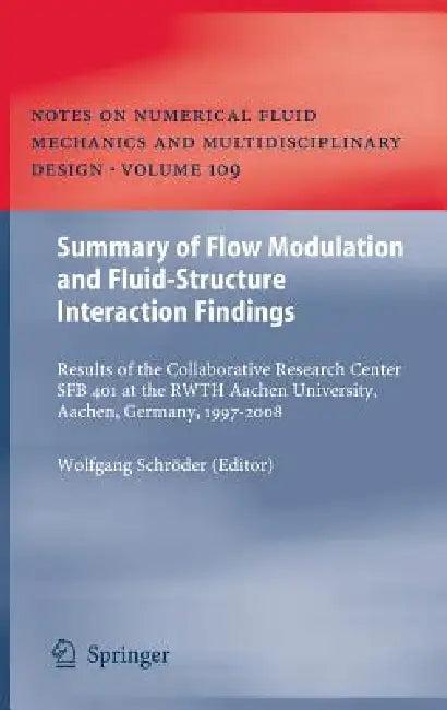 Summary of Flow Modulation and Fluid-Structure Interaction Findings (English, Wolfgang Schröder)