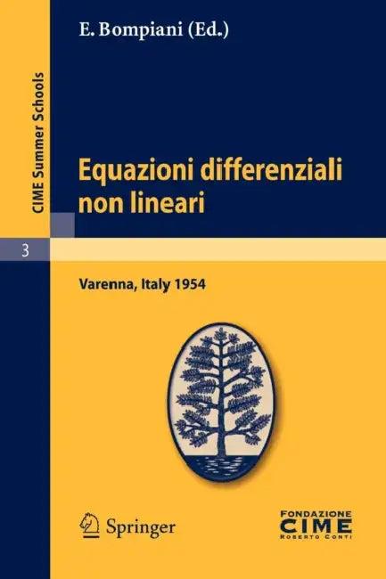 Equazioni Differenziali Non Lineari (English, E. Bompiani)