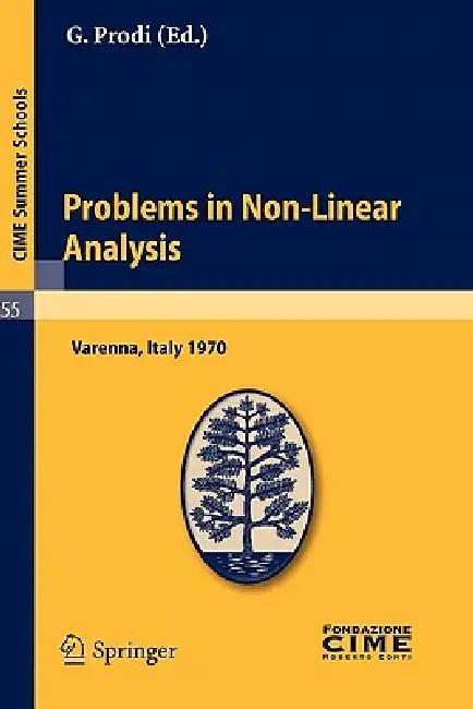 Problems in Non-Linear Analysis (English, G. Prodi)