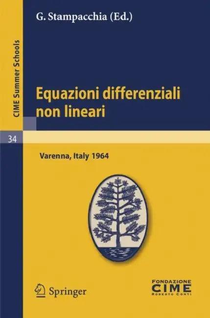 Equazioni Differenziali Non Lineari (English, G. Stampacchia)