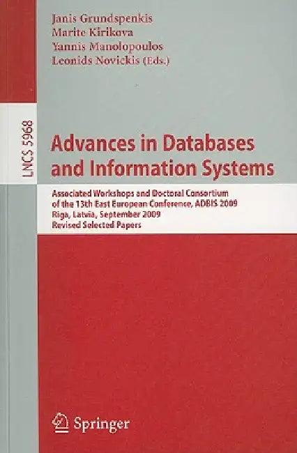 Advances in Databases and Information Systems (English, Janis Grundspenkis | Marite Kirikova | Yannis Manolopoulos)