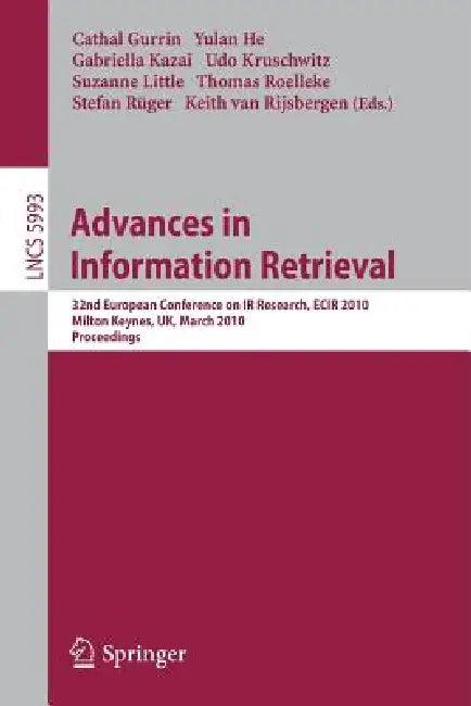 Advances in Information Retrieval (English, Cathal Gurrin | Yulan He | Gabriella Kazai)