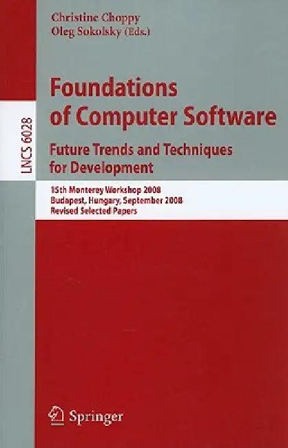 Foundations of Computer Software (English, Christine Choppy | Oleg Sokolsky)