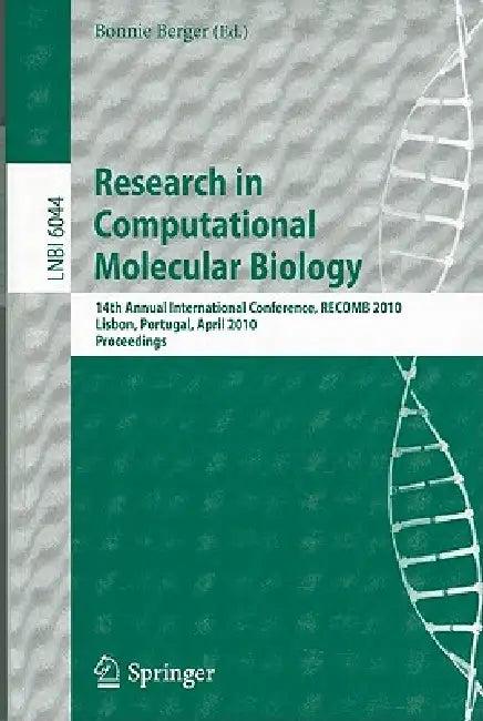 Research in Computational Molecular Biology (English, Bonnie Berger)