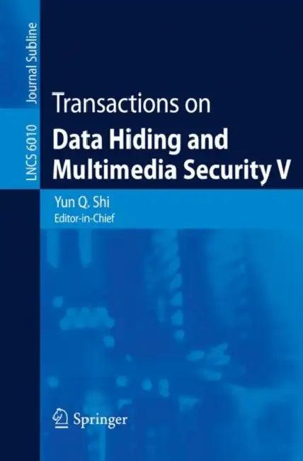 Transactions on Data Hiding and Multimedia Security V (English, Yun Q. Shi)