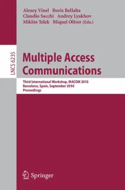 Multiple Access Communications (English, Alexey Vinel | Boris Bellalta | Claudio Sacchi)