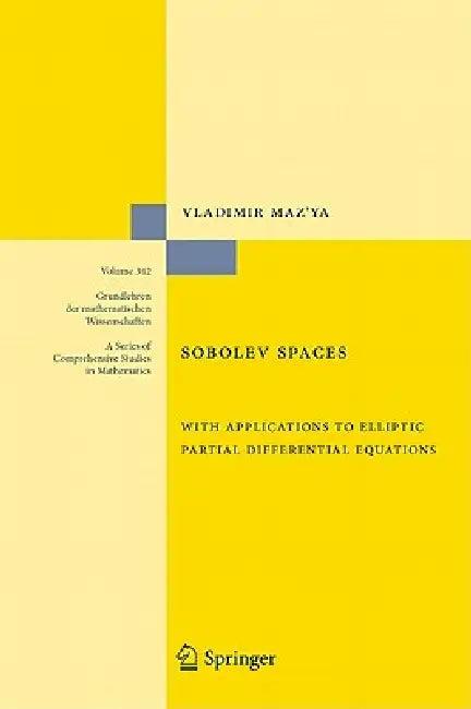 Sobolev Spaces (English, Vladimir Maz'ya | Tatyana O. Shaposhnikova)