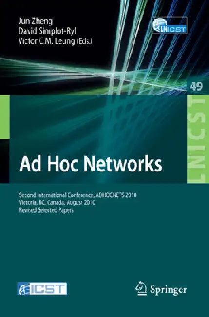 AD Hoc Networks (English, Jun Zhi-Zhong | David Simplot-Ryl | Victor CM Leung)