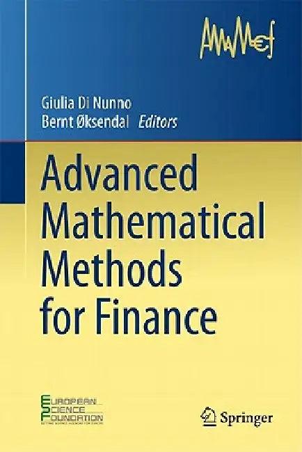 Advanced Mathematical Methods for Finance (English, Julia Di Nunno | Bernt Øksendal)