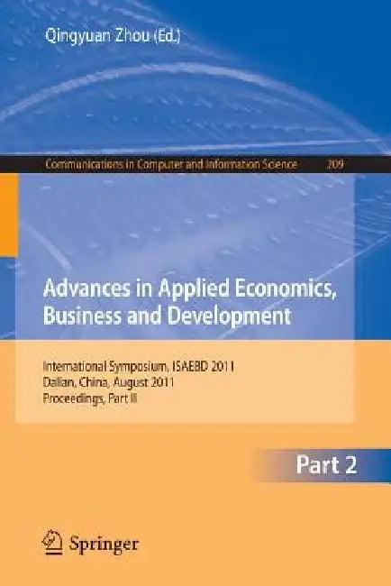 Advances in Applied Economics, Business and Development (English, Qingyuan Zhou)