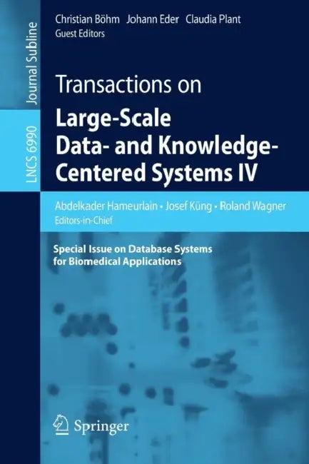 Transactions on Large-Scale Data- And Knowledge-Centered Systems IV (English, Abdelkader Hameurlain | Josef Küng | Roland Wagner)