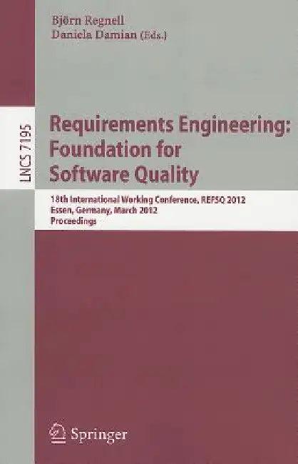 Requirements Engineering (English, Björn Regnell | Daniela Damian)